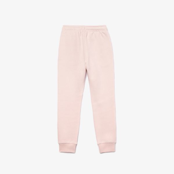 Lacoste SPORT Fleece Sweatpants - Tepláky Dětské Světle Růžové | CZ-6h1qii